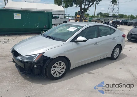 2019 Hyundai Elantra Se z USA, uszkodzony, nr VIN 5NPD74LF6KH482581
